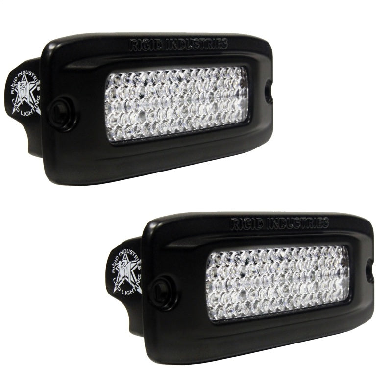 Rigid Industries SRQ - Flush Mount - Diffused - Back Up Light Kit - Lights