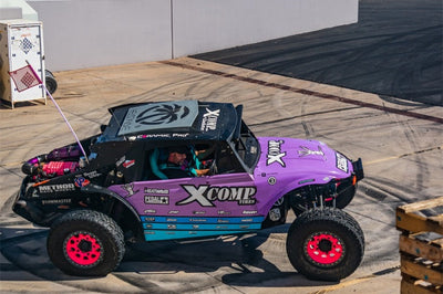 Rigid Industries x SHREDDY 360-Series 4in Lights w/Wt Bcklght (2) + 6 Covers (2 Pink/2 Teal/2 Blk)