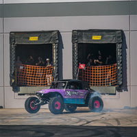 Rigid Industries x SHREDDY 360-Series 4in Lights w/Wt Bcklght (2) + 6 Covers (2 Pink/2 Teal/2 Blk)
