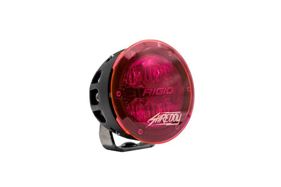 Rigid Industries x SHREDDY 360-Series 4in Lights w/Wt Bcklght (2) + 6 Covers (2 Pink/2 Teal/2 Blk)