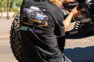 Rigid Industries x SHREDDY 360-Series 6in Lights w/Wt Bcklght (2) + 6 Covers (2 Pink/2 Teal/2 Blk)