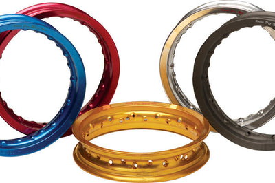 Pro-wheel Rim 1.40x17 36h Black - Silver - Tires & Wheels