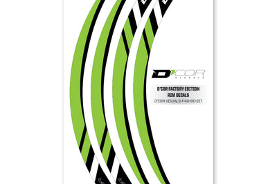 D-cor Rim Decals Green 4 Pc Set Grn - Offroad Collection