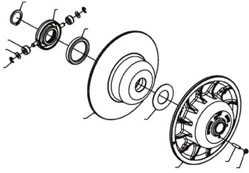 Venom Products Ring Retaining E-ring Ext.775 - Snowmobile Collection