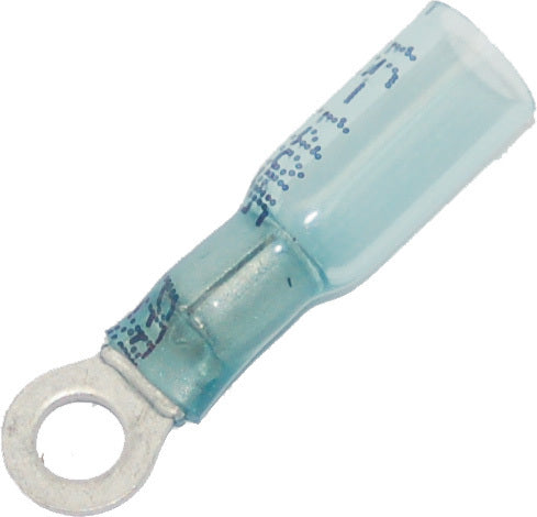 Namz Custom Cycle Ring Terminal Heat Sealable #8 16-14 25-pk - Watercraft Collection