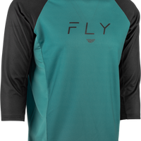 Fly Racing Ripa 3/4 Sleeve Jersey Grey/light Grey Xl - Black/Grey / Large - Bicycle Collection