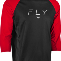 Fly Racing Ripa 3/4 Sleeve Jersey Grey/light Grey Xl - Black/Grey / Large - Bicycle Collection