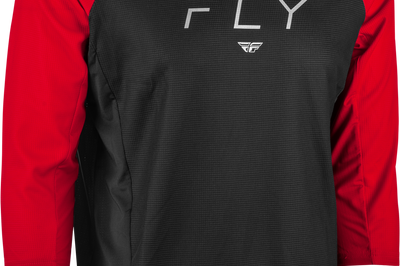 Fly Racing Ripa 3/4 Sleeve Jersey Grey/light Grey Xl - Black/Red / 2X-Large - Bicycle Collection