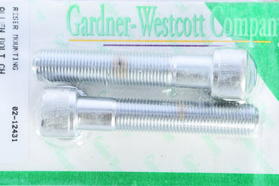 Gardnerwestcott Riser Bolts Chrome Allen Head 1/2-20 X 2 3/4 Fine Thread - Harddrive Products