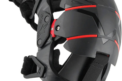 Alpinestars Rk-1 Plasma Knee Brace Black/red Sm/md - Black/Red / Small - Medium