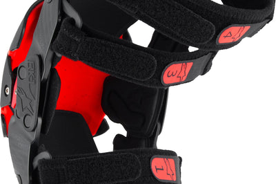Alpinestars Rk-1 Plasma Knee Brace Black/red Sm/md - Black/Red / Small - Medium