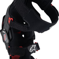 Alpinestars Rk-7 Plasma Knee Brace Black/red Xl - Black/Red / Large