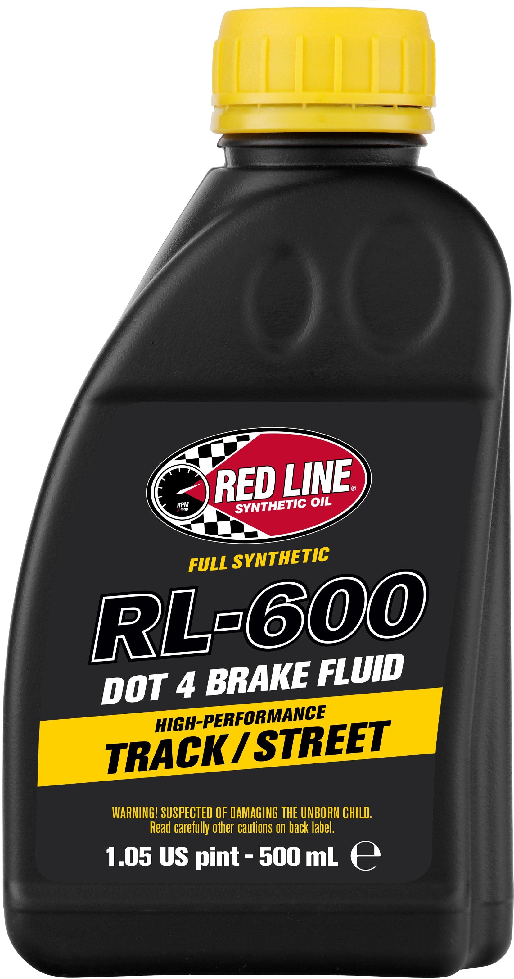 Red Line Rl-600 Dot 4 Syn Brake Fluid 500ml 6/case - Tires & Wheels
