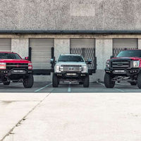 Road Armor 11-16 Ford F-250 SPARTAN Front Bumper Bolt-On Pre-Runner Guard - Tex Blk - Bumpers Grilles & Guards