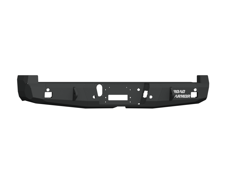 Road Armor 17-20 Ford F-250 Stealth Rear Winch Bumper - Tex Blk - Bumpers Grilles & Guards