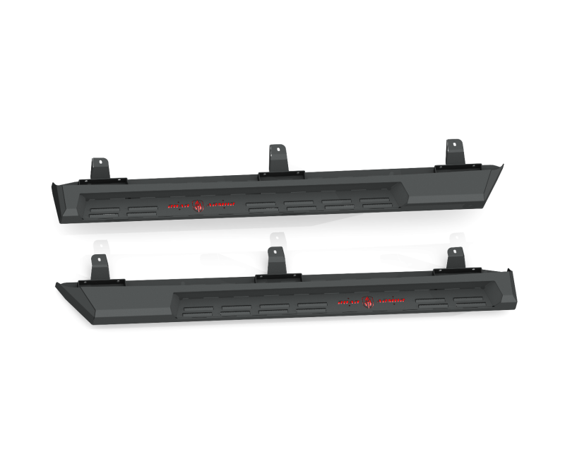 Road Armor 18-20 Jeep Wrangler JL 4DR Stealth Running Board Step - Tex Blk - Nerf Bars & Boards