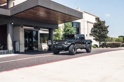 Road Armor 18-20 Jeep Wrangler JL Spartan Front Bumper Bolt-on w/Pre-Runner Guard - Tex Blk - Bumpers Grilles & Guards