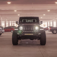 Road Armor 18-20 Jeep Wrangler JL Spartan Front Bumper Bolt-on w/Pre-Runner Guard - Tex Blk - Bumpers Grilles & Guards
