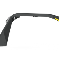 Road Armor 18-20 Jeep Wrangler JL Stealth Front Fender Flare w/Switchback LED DRL - Tex Blk - Bumpers Grilles & Guards