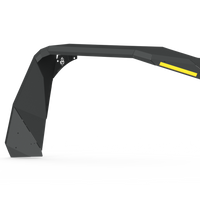 Road Armor 18-20 Jeep Wrangler JL Stealth Front Fender Flare w/Switchback LED DRL - Tex Blk - Bumpers Grilles & Guards