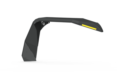 Road Armor 18-20 Jeep Wrangler JL Stealth Front Fender Flare w/Switchback LED DRL - Tex Blk - Bumpers Grilles & Guards