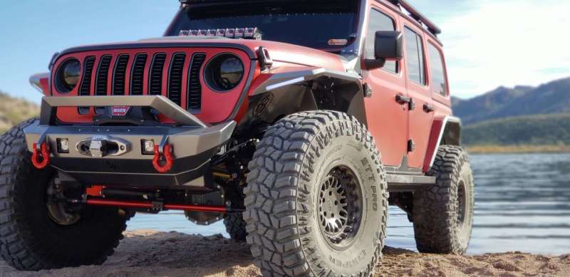 Road Armor 18-20 Jeep Wrangler JL Stealth Front Fender Liner Body Raw - Bumpers Grilles & Guards