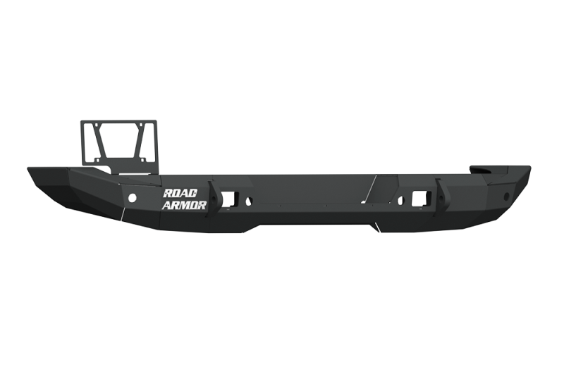 Road Armor 18-20 Jeep Wrangler JL Stealth Rear Bumper Full Width - Tex Blk - Bumpers Grilles & Guards