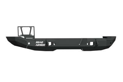 Road Armor 18-20 Jeep Wrangler JL Stealth Rear Bumper Full Width - Tex Blk - Bumpers Grilles & Guards
