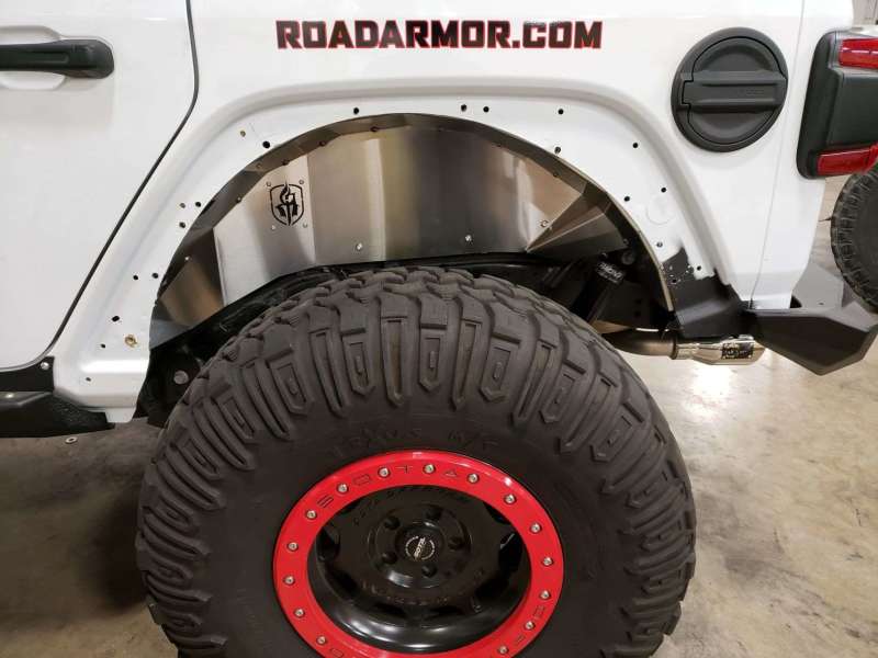 Road Armor 18-20 Jeep Wrangler JL Stealth Rear Fender Liner Body - Raw - Exterior Styling