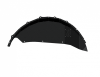 Road Armor 18-20 Jeep Wrangler JL Stealth Rear Fender Liner Body - Black Steel - Exterior Styling