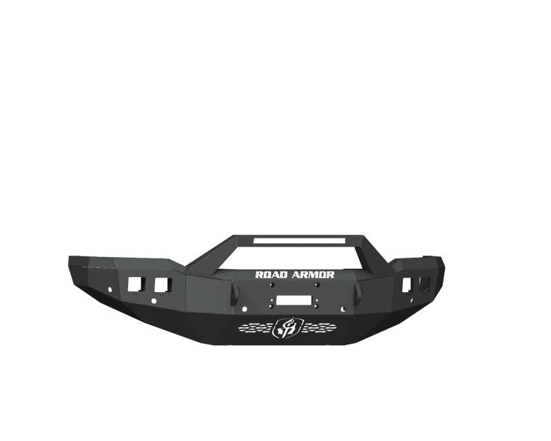 Road Armor 19-20 Ram 2500 Stealth Front Winch Bumper w/Pre-Runner Guard/6 Sensor Holes - Blk - Bumpers Grilles & Guards