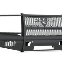 Road Armor 19-20 Ram 2500 Vaquero Front Bumper Full Guard 6 Sensor - Tex Blk - Bumpers Grilles & Guards
