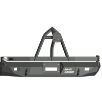 Road Armor 99-07 Ford Excursion Stealth Rear Winch Bumper w/Tire Carrier - Tex Blk - Bumpers Grilles & Guards