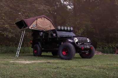 Road Armor Universal 5ft Bed TRECK Adj Rack - Tex Blk (w/o Brackets) - Truck Accessories