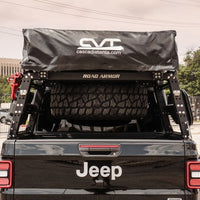 Road Armor Universal 5ft Bed TRECK Adj Rack - Tex Blk (w/o Brackets) - Truck Accessories