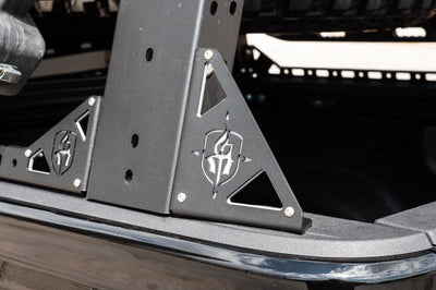 Road Armor Universal 5ft Bed TRECK Adj Rack - Tex Blk (w/o Brackets) - Truck Accessories