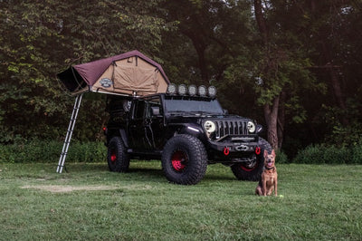 Road Armor Universal 5ft Bed TRECK Adj Rack - Tex Blk (w/o Brackets) - Truck Accessories