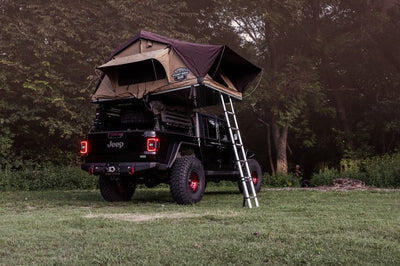 Road Armor Universal 5ft Bed TRECK Adj Rack - Tex Blk (w/o Brackets) - Truck Accessories