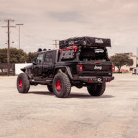Road Armor Universal 5ft Bed TRECK Adj Rack - Tex Blk (w/o Brackets) - Truck Accessories