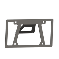 Road Armor Universal Front License Plate Mount- Tex Blk - Exterior Styling