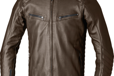 Rst Roadster Air Ce Jacket Brown Leather 4xl - Small