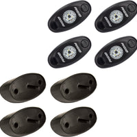 Rigid Rock Light Kit Amber /4 - White - Atv Performance Products
