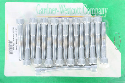 Gardnerwestcott Rocker Box Cover Set Chrome 66-81 Shovelhead - Harddrive Products