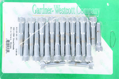 Gardnerwestcott Rocker Box Cover Set Chrome 81-84 Shovelhead - Harddrive Products