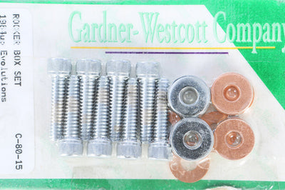 Gardnerwestcott Rocker Box Cover Set Chrome 84-99 Evo Big Twin - Harddrive Products