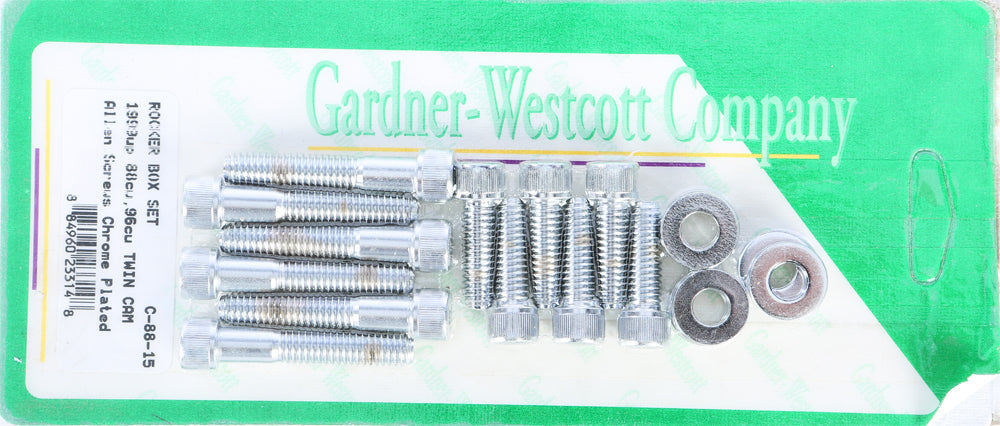 Gardnerwestcott Rocker Box Cover Set Chrome 99-16 Tc 88 Fxd And Flht - Harddrive Products
