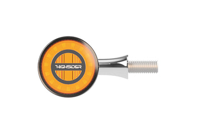 Highsider Rocket Classic Tail/brake Lght Led Chrome Ea