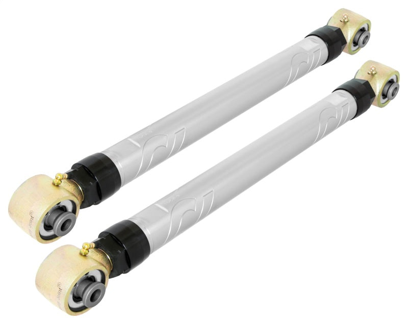 RockJock 2021+ Bronco RockNut Billet Aluminum Johnny Joint Rear Lower Control Arm Set Adjustable - Suspension