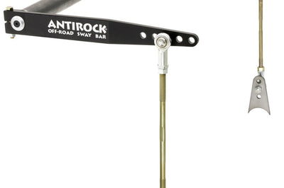 RockJock Antirock Sway Bar Kit Universal 40in x 1in 17in Steel Arms - Suspension