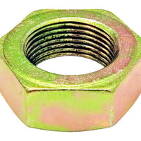 RockJock Jam Nut 1 1/4in-12 RH Thread Gold Zinc - Engine Components